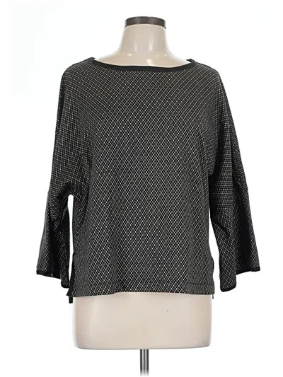 Pre-owned Max Studio Pullover Sweater In Gray