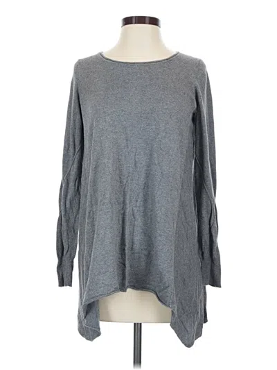 Pre-owned Max Studio Pullover Sweater In Gray
