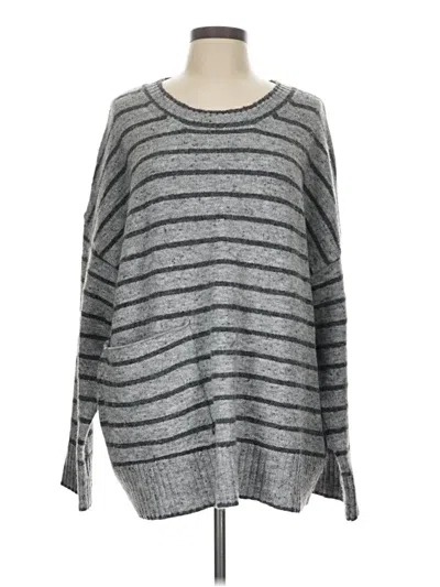 Max Studio Pullover Sweater In Gray