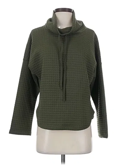 Pre-owned Max Studio Pullover Sweater In Green