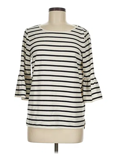 Pre-owned Max Studio Pullover Sweater In Ivory