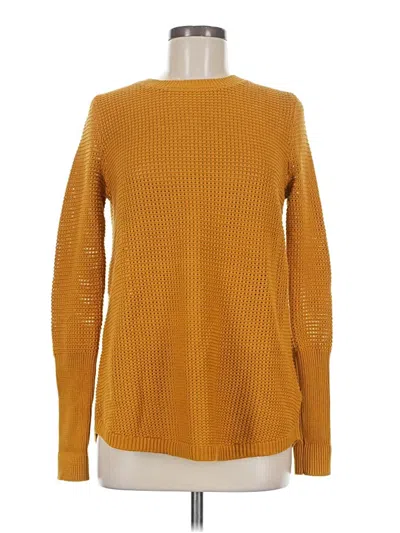 Pre-owned Max Studio Pullover Sweater In Orange