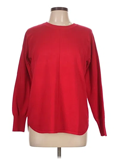Pre-owned Max Studio Pullover Sweater In Red