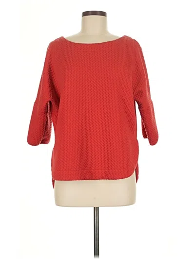 Pre-owned Max Studio Pullover Sweater In Red