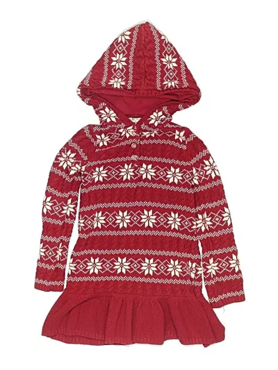 Pre-owned Max Studio Kids' Pullover Sweater In Red