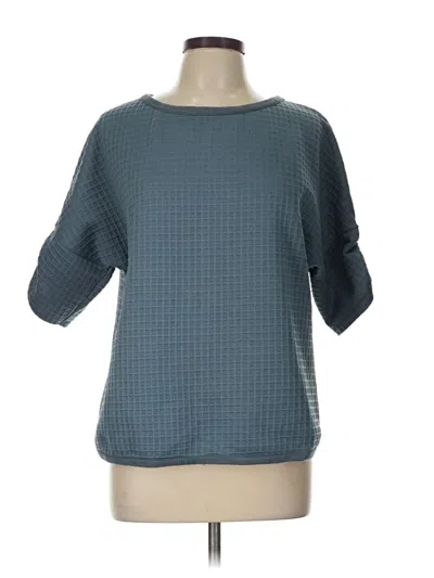 Pre-owned Max Studio Pullover Sweater In Teal
