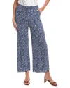 Max Studio Rayon Blend Drawstring Pant In Multi