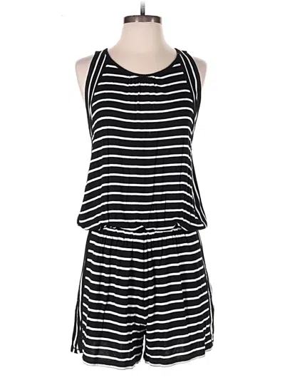 Pre-owned Max Studio Romper In Black