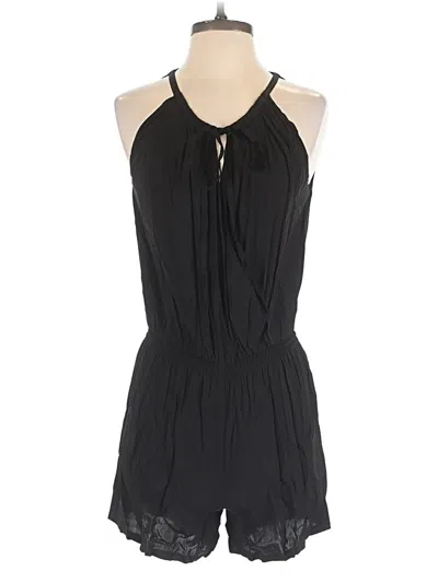 Pre-owned Max Studio Romper In Black