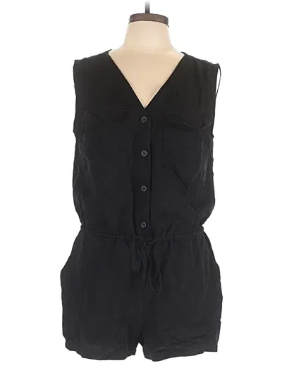 Pre-owned Max Studio Romper In Black