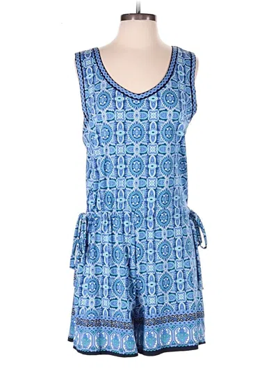 Max Studio Romper In Blue