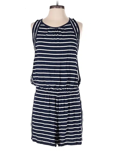 Pre-owned Max Studio Romper In Blue