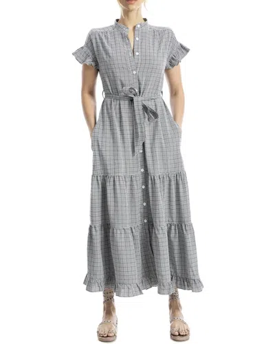 Max Studio Ruffle Hem Belted Maxi Dress