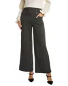 Max Studio Sailor Wide Leg Pant In Gray