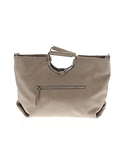 Pre-owned Max Studio Satchel In Gray
