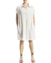 Max Studio Shirtdress In White