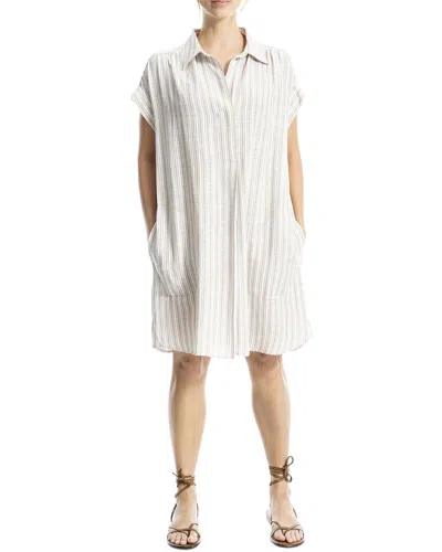 Max Studio Shirtdress In Gray