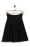 Max Studio Short Flare Sweater Skirt