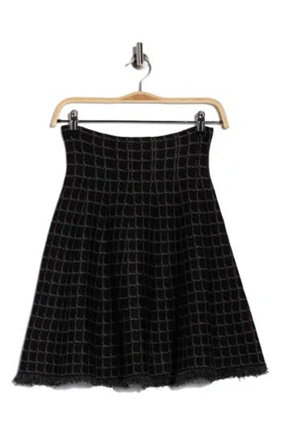 Max Studio Short Flare Sweater Skirt