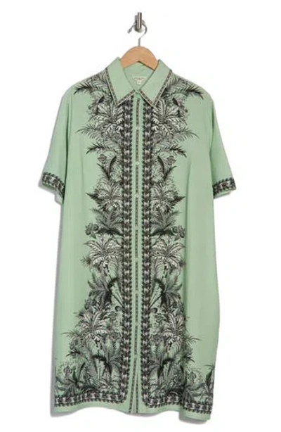 Max Studio Short Sleeve Shirtdress