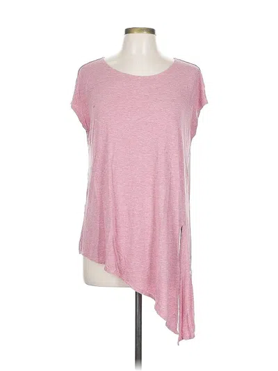 Pre-owned Max Studio Short Sleeve T-shirt In Pink