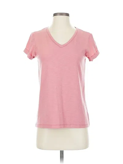 Pre-owned Max Studio Short Sleeve T-shirt In Pink