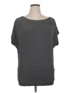 Max Studio Short Sleeve T-shirt In Black