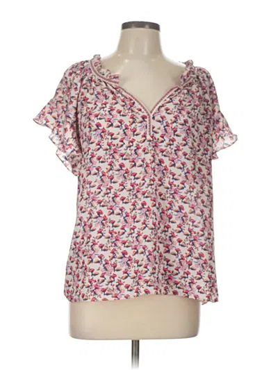 Pre-owned Max Studio Short Sleeve T-shirt In Pink