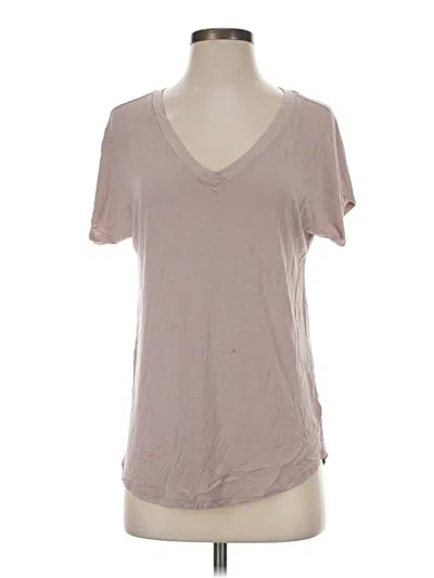 Pre-owned Max Studio Short Sleeve T-shirt In Pink
