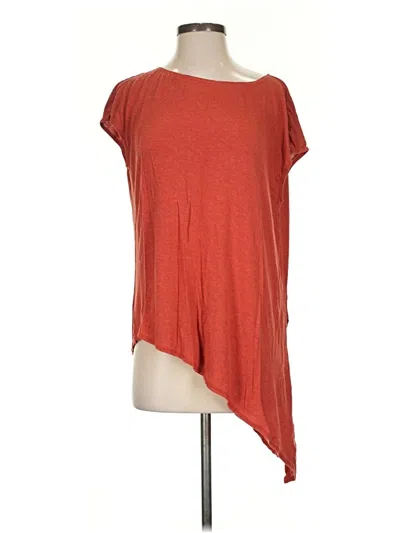 Pre-owned Max Studio Short Sleeve T-shirt In Red