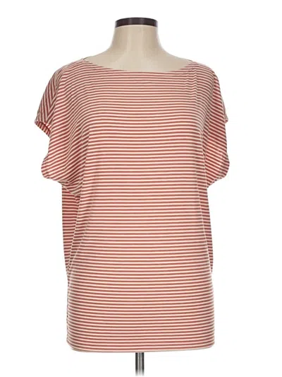 Pre-owned Max Studio Short Sleeve T-shirt In Red