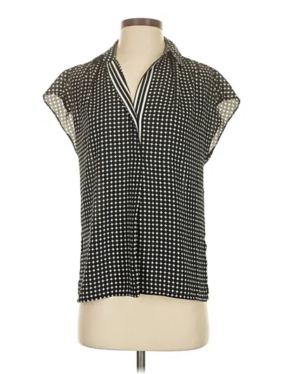 Pre-owned Max Studio Sleeveless Blouse In Black