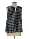 Max Studio Sleeveless Blouse In Black