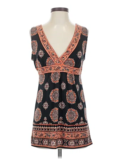 Pre-owned Max Studio Sleeveless Blouse In Black