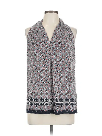 Pre-owned Max Studio Sleeveless Blouse In Blue
