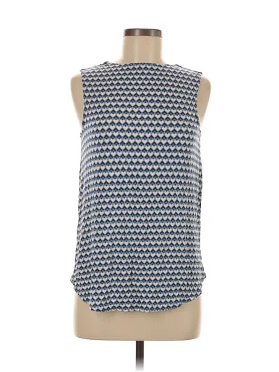 Pre-owned Max Studio Sleeveless Blouse In Blue