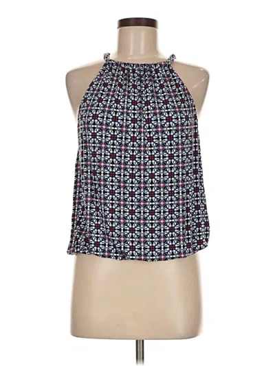 Pre-owned Max Studio Sleeveless Blouse In Blue