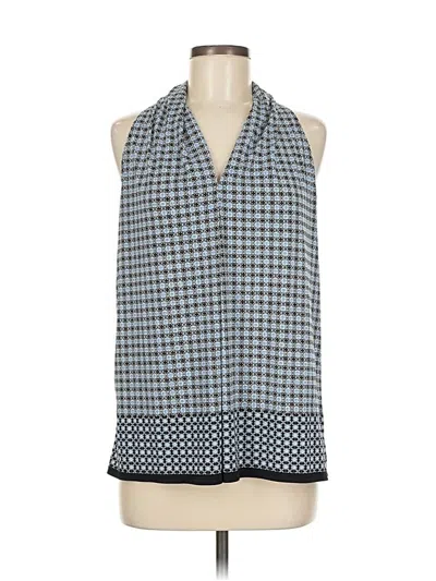 Pre-owned Max Studio Sleeveless Blouse In Blue