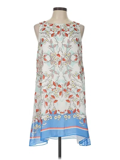 Pre-owned Max Studio Sleeveless Blouse In Blue
