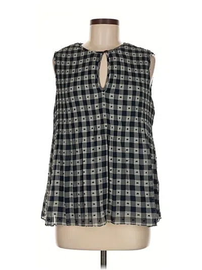 Pre-owned Max Studio Sleeveless Blouse In Gray