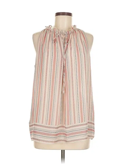 Pre-owned Max Studio Sleeveless Blouse In Pink