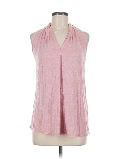 Pre-owned Max Studio Sleeveless Blouse In Pink