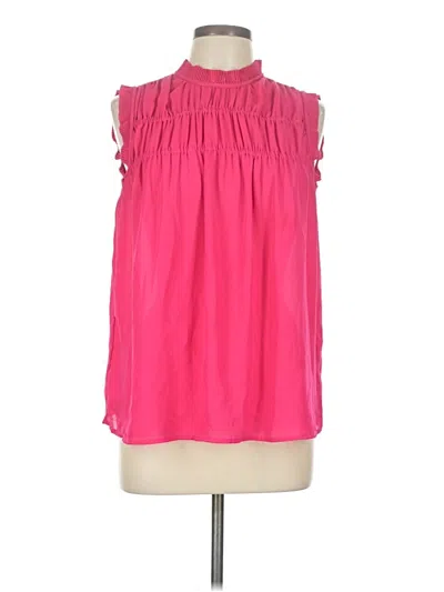 Pre-owned Max Studio Sleeveless Blouse In Pink