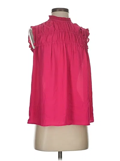 Pre-owned Max Studio Sleeveless Blouse In Pink