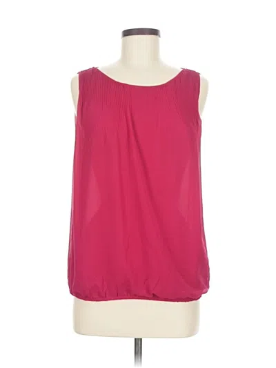 Pre-owned Max Studio Sleeveless Blouse In Pink