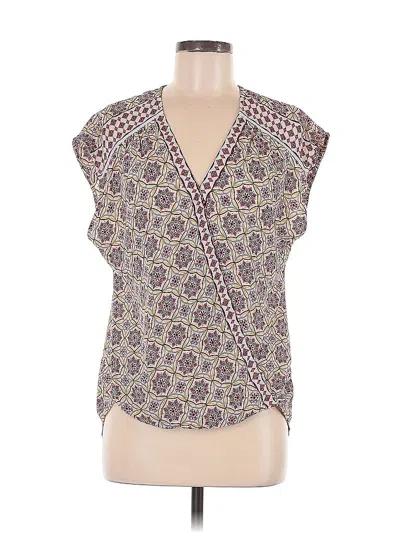 Pre-owned Max Studio Sleeveless Blouse In Purple