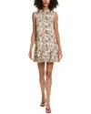 Max Studio Sleeveless Button Front Mini Shirtdress In Pink