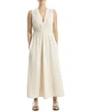 Max Studio Textured Knit Sleeveless Maxi Dress In Neutral