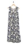 Max Studio Sleeveless Maxi Dress In Multi