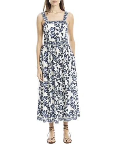 Max Studio Sleeveless Straight Neck Maxi Dress